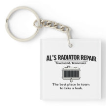 Al's Radiator-sleutelhanger