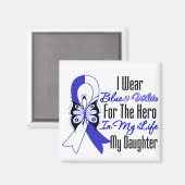 ALS Ribbon Hero in Mijn leven Mijn dochter Magneet (Voorkant / Achterkant)