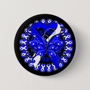 ALS-ringrondcirkeltje voor de lymfeklieren Ronde Button 5,7 Cm