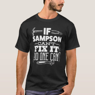 Als Sampson het niet kan repareren, kan niemand he T-shirt