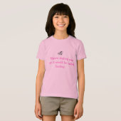 Als schaatsen makkelijk was...Meisjes T-Shirt (Voorkant volledig)