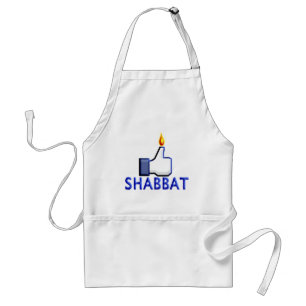 Als Shabbat Standaard Schort