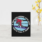 Als snowboarden gemakkelijk was, zouden ze het ski kaart (Gele Bloem)