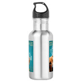 Als Stars Herfst roestvrij stalen waterflesje Waterfles (Achterkant)