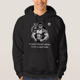 Als stress calorieën verbrandt hoodie