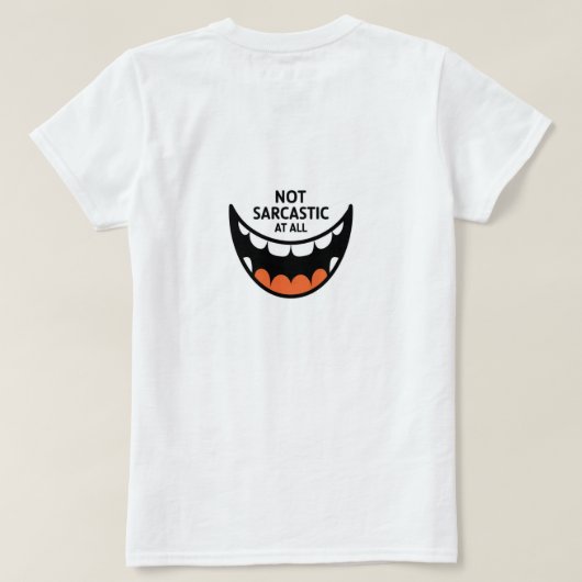 Als stress calorieën verbrandt t-shirt (Design achterkant)