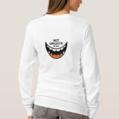 Als stress calorieën verbrandt t-shirt (Achterkant)