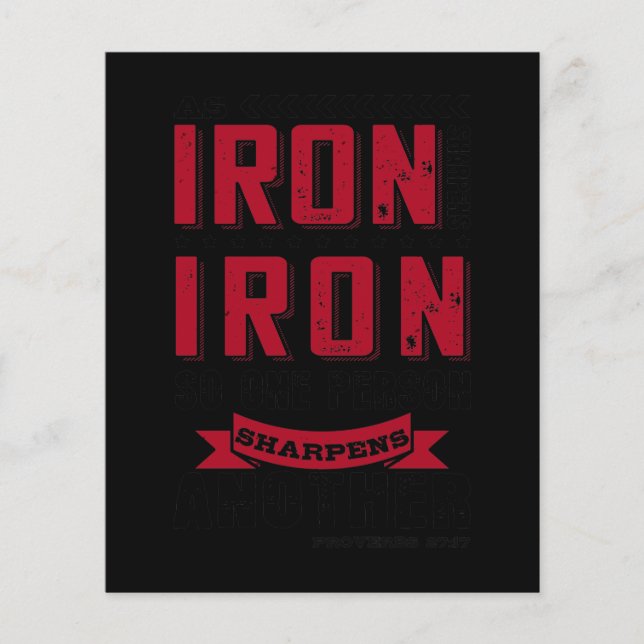 Als strijkijzer scharniert dus één persoon scherpt (Voorkant)