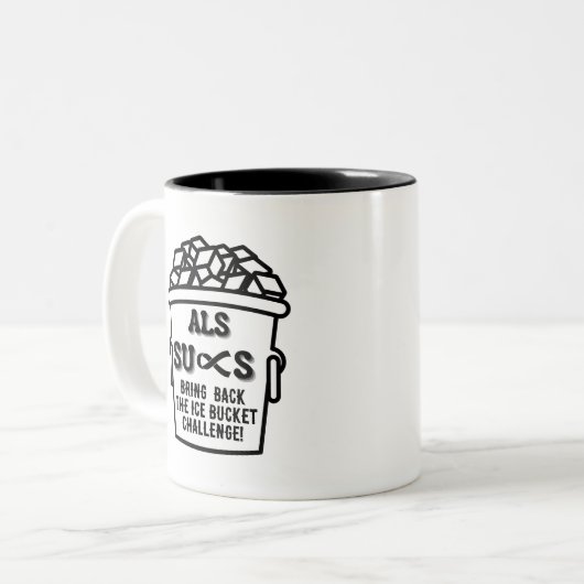 ALS SUCKS COFFEE MOK (Voorkant links)