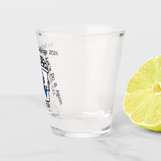 ALS Sucks Ice Bucket Challenge Shot Glas (Rechts)