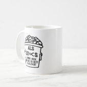 ALS SUCKS KOFFIEMOK (Voorkant links)