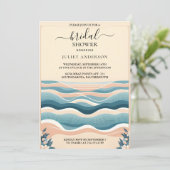 Als Summer Ocean Zee Beach Blue Water Vrijgezellen Kaart (Staand voorkant)