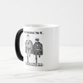 Als Superhelden 40 morphing Mok draaien (Voorkant links)