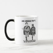 Als Superhelden 40 morphing Mok draaien (Links)