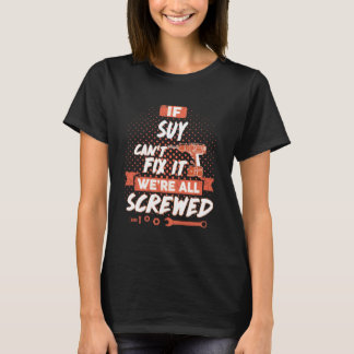 Als SUY het niet kan oplossen, zijn we allemaal in T-shirt