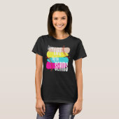 ALS t - shirts Levend in de Seams Baseball Softbal (Voorkant volledig)