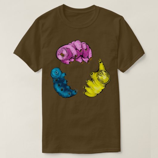 Als Tardigrades gesynchroniseerd waren T-shirt (Design voorkant)