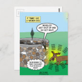 Als Timmy een Wiener Dog had Briefkaart (Voorkant / Achterkant)
