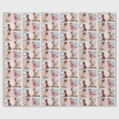 Als toiletten kunnen praten over omslagpapier cadeaupapier (Vlak)