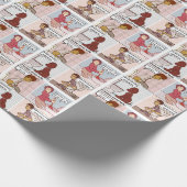 Als toiletten kunnen praten over omslagpapier cadeaupapier (Hoek)