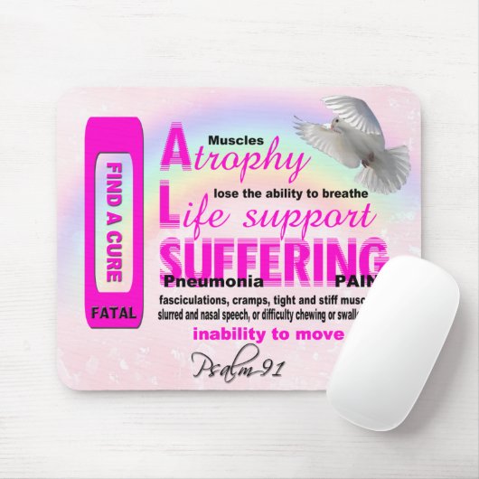 ALS Trust in God Mousepad Muismat (Met muis)