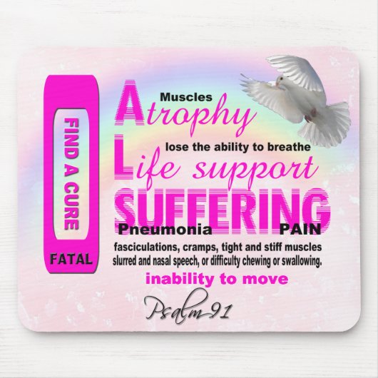 ALS Trust in God Mousepad Muismat (Voorkant)