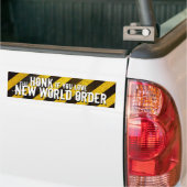 Als u <3 de nieuwe Bumpersticker van de wereldorde (Op Truck)