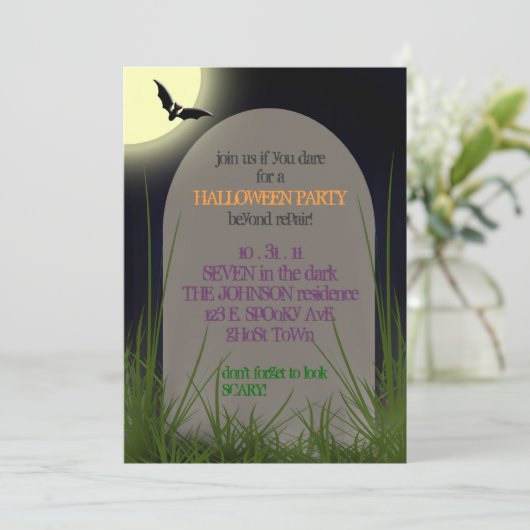 Als u DARE Uitnodiging (Staand voorkant)