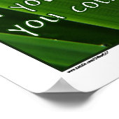 Als u de afdruk van het Poster niet kunt negeren (Hoek)