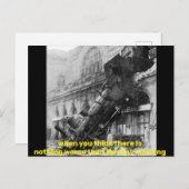 als u denkt dat er niets erger is dan maandag briefkaart (Voorkant / Achterkant)