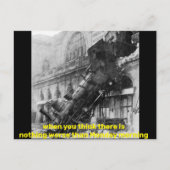 als u denkt dat er niets erger is dan maandag briefkaart (Voorkant)