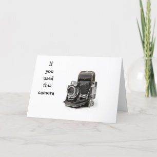 ALS U DEZE CAMERA HEBT GEBRUIKT, KAN U ALLEEN OUD  KAART