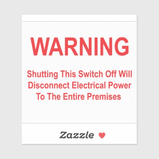 Als u deze schakelaar uitschakelt, wordt de stroom sticker (Vel)