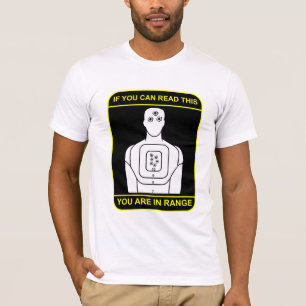Als u dit kunt lezen bent u in bereikdoel #USA T-shirt