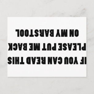 Als u dit kunt lezen briefkaart