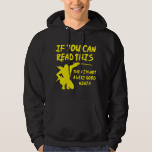 Als u dit kunt lezen hoodie