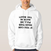 Als u dit kunt lezen hoodie (Voorkant)