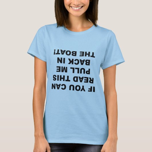Als u dit kunt lezen t-shirt (Voorkant)