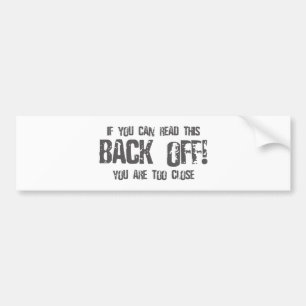 Als u dit terug kunt lezen - emo alternatief bumpersticker