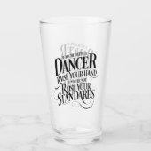 Als u een danser gebruikt glas (Achterkant)