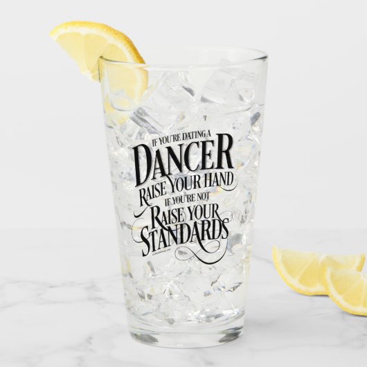 Als u een danser gebruikt glas (Voorkant ijs)