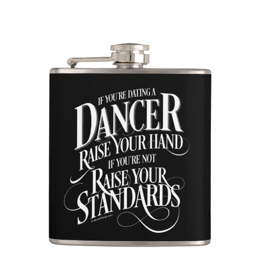 Als u een danser gebruikt heupfles (Voorkant)