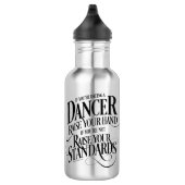 Als u een danser gebruikt waterfles  (Rechts)