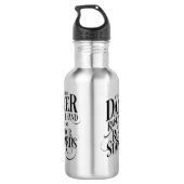 Als u een danser gebruikt waterfles (Achterkant)