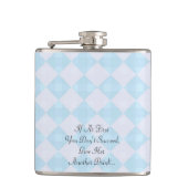 "Als u eerst niet bent geslaagd" Heupfles (Voorkant)