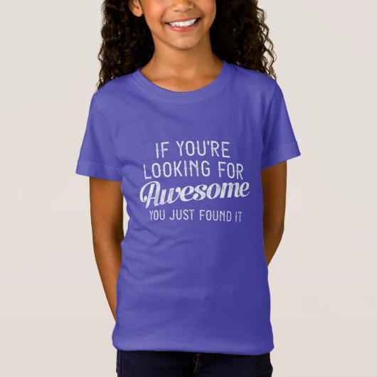 Als u Geweldige zoekt T-shirt (Voorkant)
