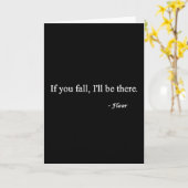 ALS U HERFST ZOU ZIJN, DAN IS ER EEN VLOERFUNNY HU KAART (Gele Bloem)