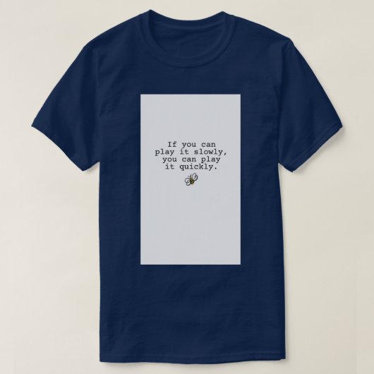 Als u het langzaam kunt afspelen, kunt u de t-shirt (Design voorkant)