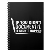 Als u het niet hebt gedocumenteerd, Kantoor Notitieboek (Voorkant)