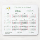 Als u het nooit probeert, zult u nooit Muismat ken (Voorkant)